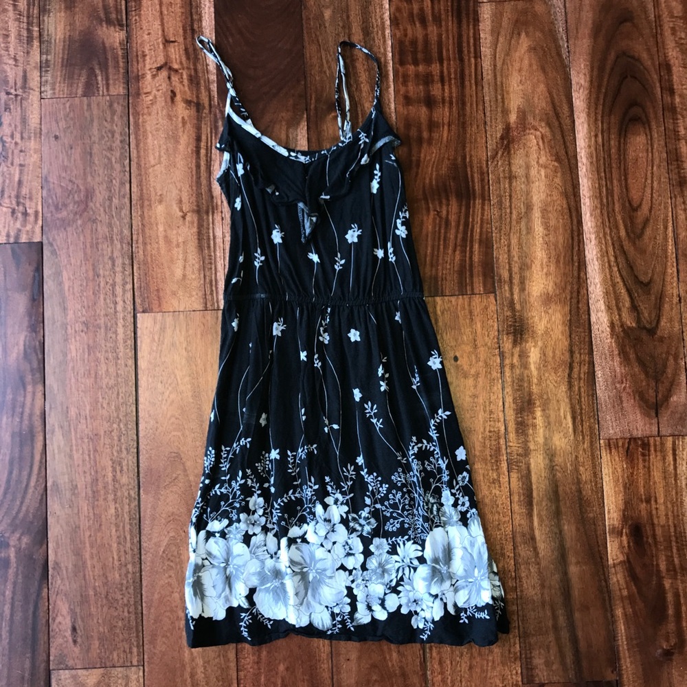 Black Sundress with Flowers